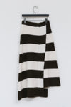 SWAYING/KNIT Mohair Striped Skirt SW212XZ01